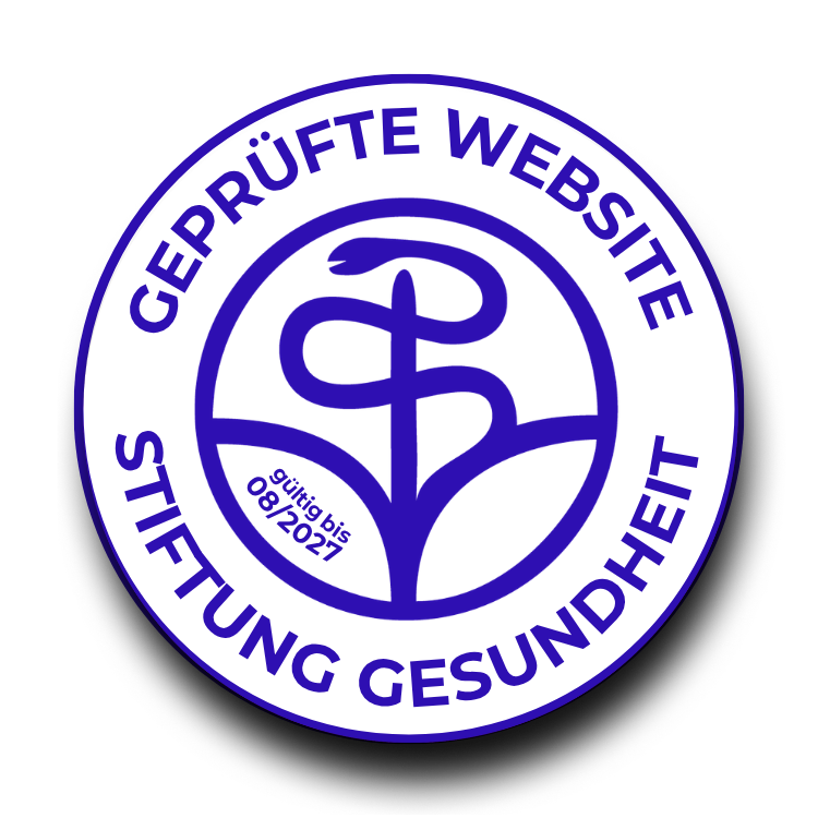 prüfsiegel der Stiftung Gesundheit